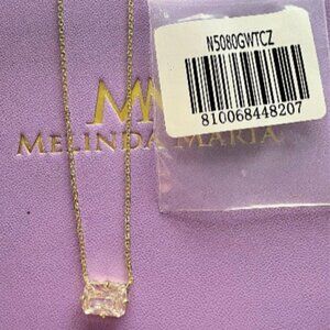 Melinda Maria Gold “Your Highness” Diamond Necklace